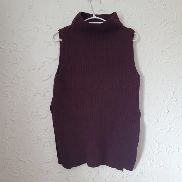 Aritzia Wilfred Durandal Sweater Sleeveless funnel-neck sweater - Picture 2 of 4